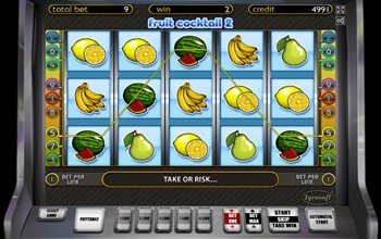Игровые автоматы Fruit Cocktail 2